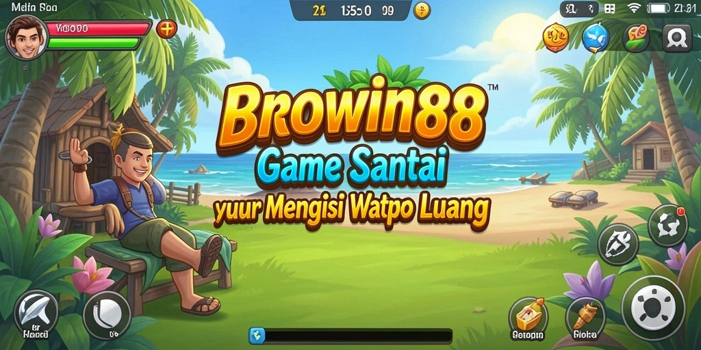Tampilan gameplay <strong>BROWIN88</strong> yang seru dan penuh warna.