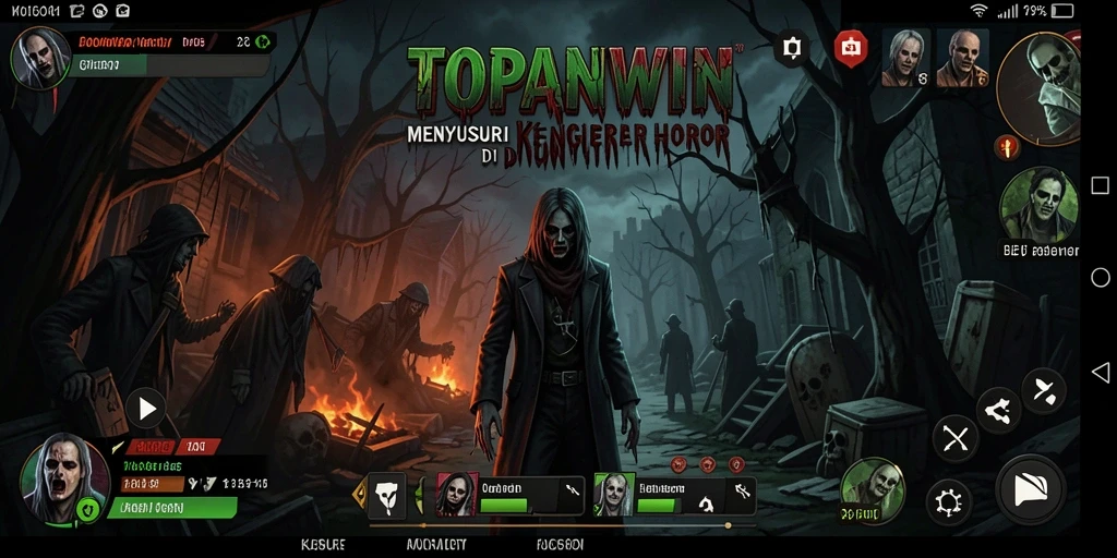 Screenshot gameplay menakutkan di TOPANWIN.