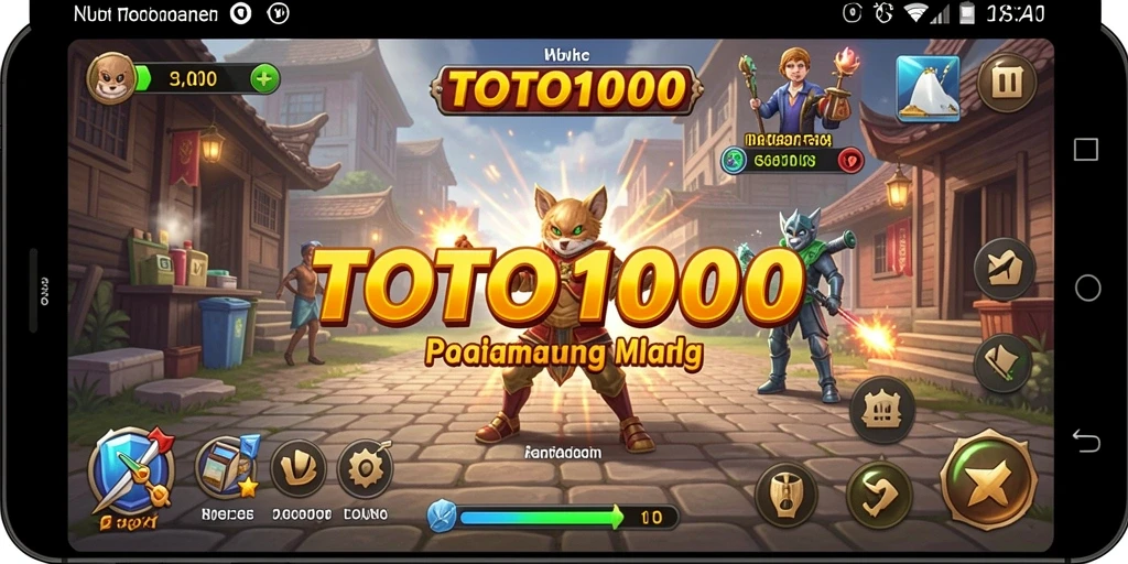 Tampilan gameplay TOTO1000 yang menakjubkan dengan strategi yang mendalam.